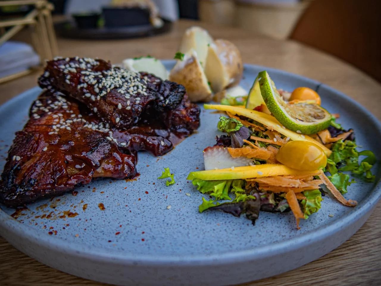 Costillas Jack Daniels